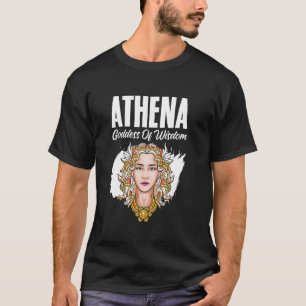 Camiseta Athena Deusa da Sabedoria Olimpianos Grego Antigo