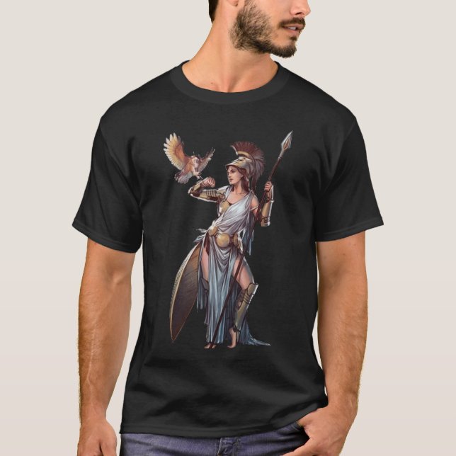 Camiseta Athena Greek Goddess  (Frente)