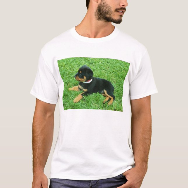 Camiseta Athena o filhote de cachorro (Frente)
