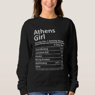 Camiseta Athens Girl Al Alabama Funny City Home Roots Usa