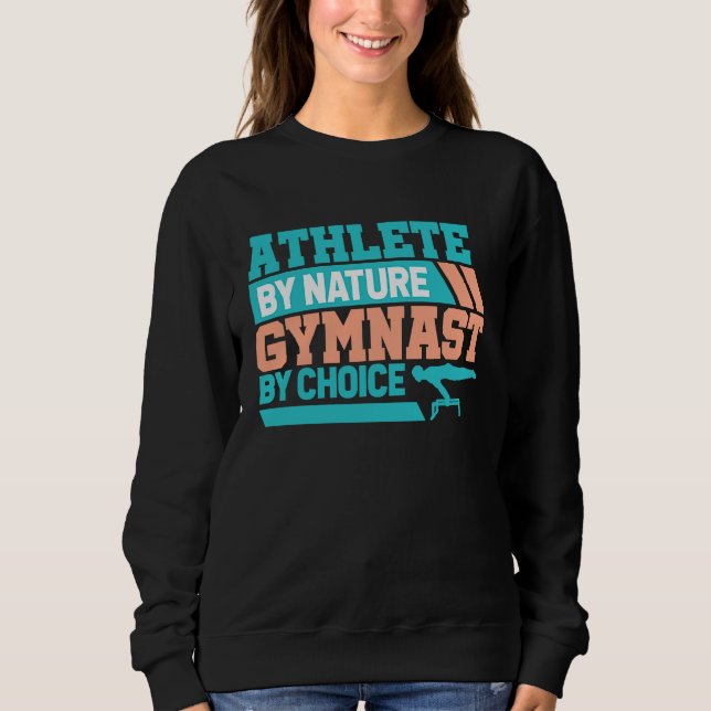 Camiseta Athlete by Nature and Gymnast  Aerobic step & Gymn (Frente)