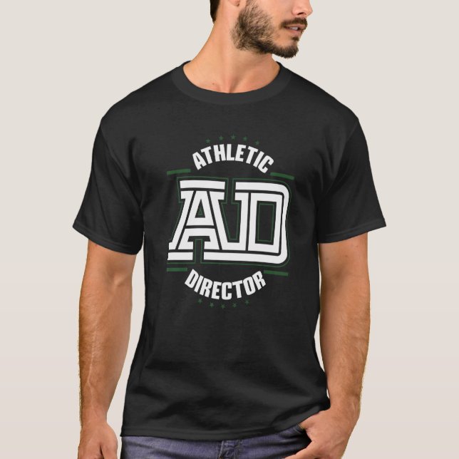 Camiseta Athletic Director AD Administrator Apparel  (Frente)