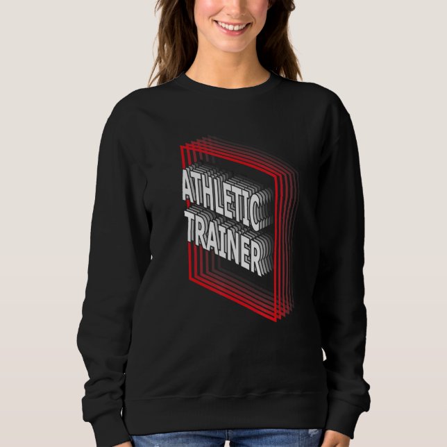 Camiseta Athletic Trainer Job Title Appreciation Retro (Frente)