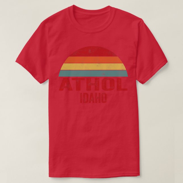 Camiseta Athol Idaho (Frente do Design)