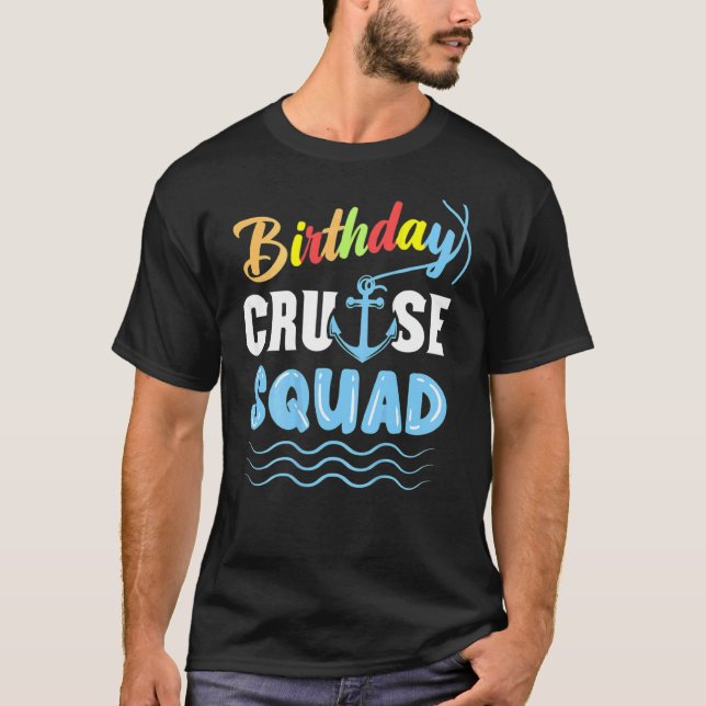 Camiseta Atim de Cruise Squad Cruising de Birthday (Frente)
