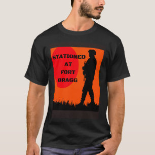 CAMISETA ATINGIDO EM FORT BRAGG