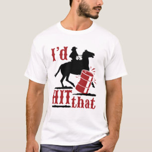 Camiseta Atingiria aquela engraçada corrida de barris