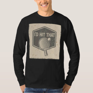Camiseta Atingiria e esmagaria aquele jogo de futebol, Ping