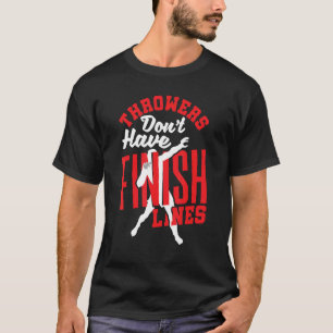 Camiseta Atirada De Tiro E Atiras De Campo Colocam Lâminas