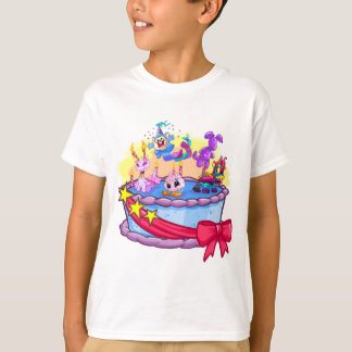 Camiseta Atirada Do Grupo Birthday Cake