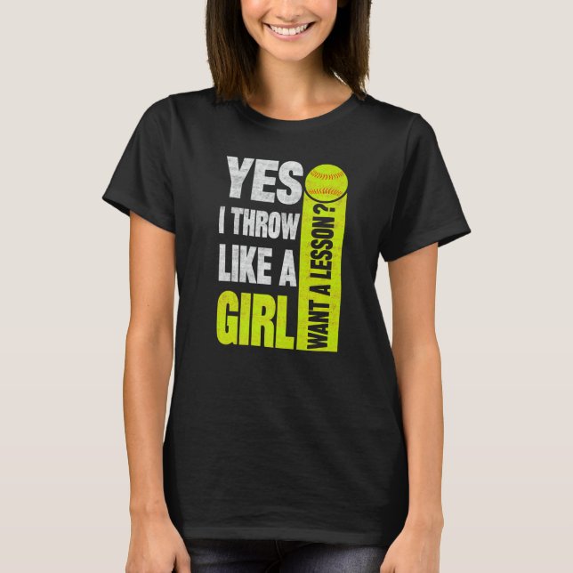 Camiseta Atirador De Tiro Sim Eu Jogo Como Uma Garota Quer  (Frente)