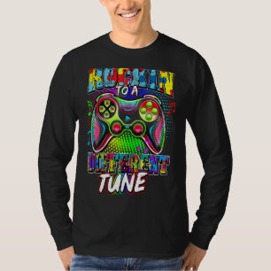 Camiseta Atirando A Um Jogador De Sensibilização Para O Aut