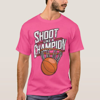 Camiseta Atire Como Um Campeão - Hoop De Basquete