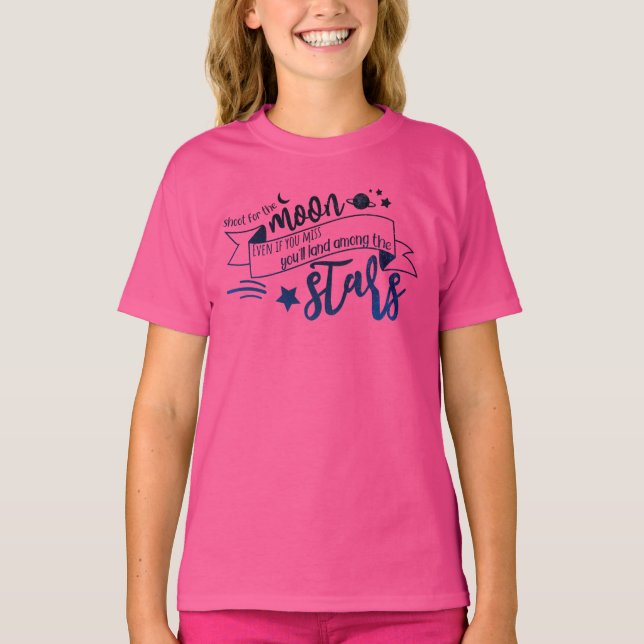 Camiseta Atire na Lua (Frente)