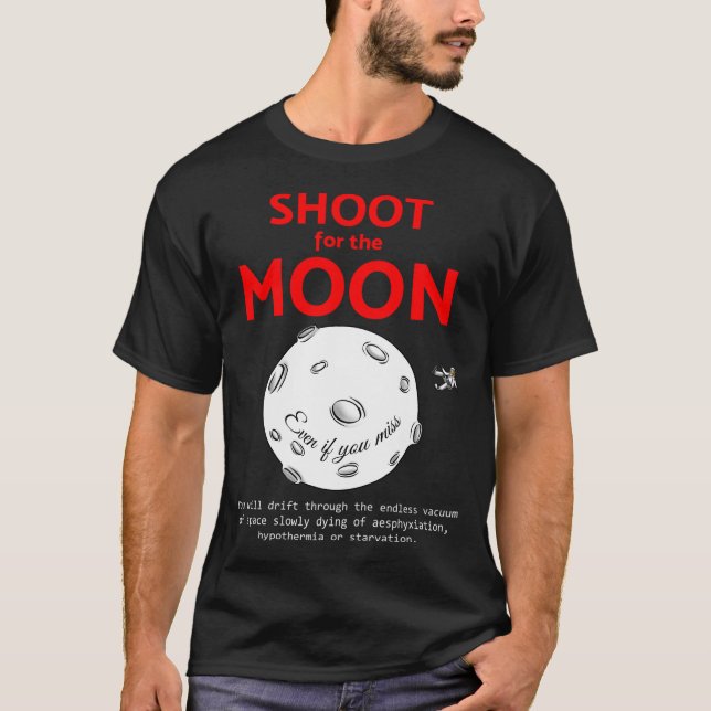 Camiseta Atire Na Lua (Frente)