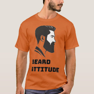 Camiseta Atitude da barba TSerguimento clássico