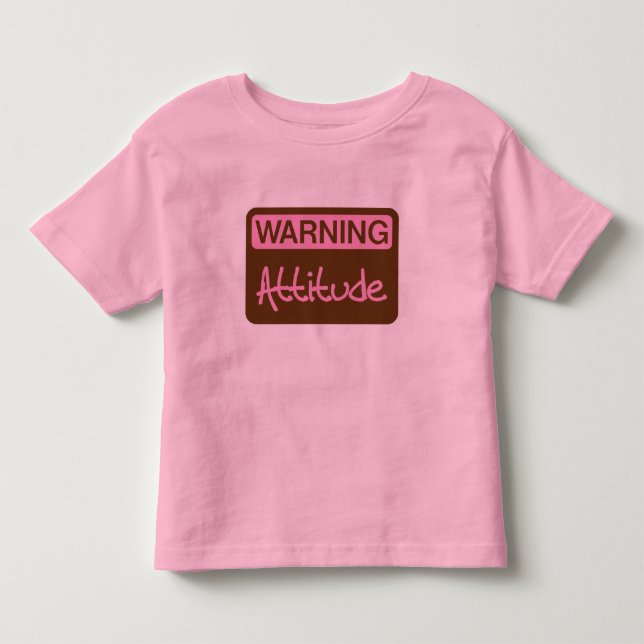 Camiseta Atitude de aviso (Frente)