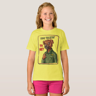 Camiseta Atitude de Cachorro Durão – Arte Animal Militar Vi