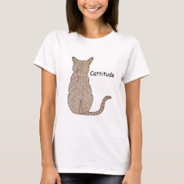 Camiseta Atitude de gato