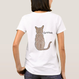 Camiseta Atitude de gato