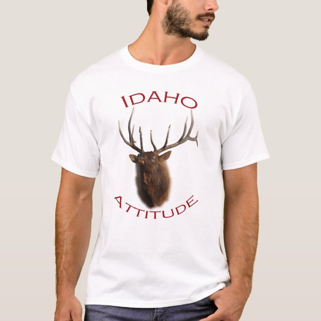 Camiseta Atitude de Idaho (Frente)