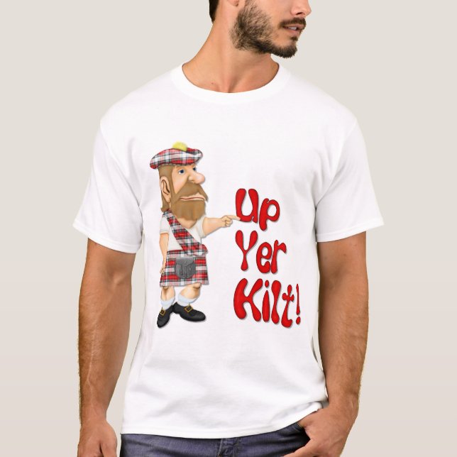 Camiseta Atitude escocesa (Frente)