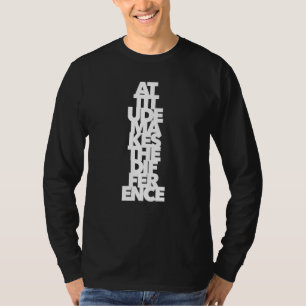 Camiseta Atitude Faz A Diferença Para Irmã Irmã