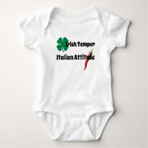 Atitude italiana irlandesa da têmpera |