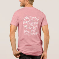 ATITUDES nome personalizado vestuário motivador