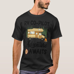 Camiseta Ativa Piloto De Rv Aguarda Campanha