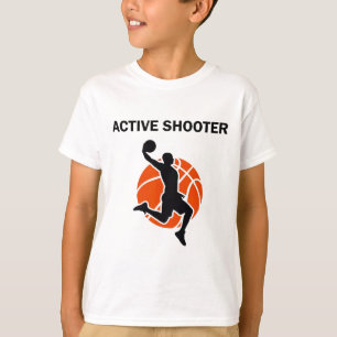 Camiseta Ativa Shooter Sketll Amigos Homens 3 Mulheres