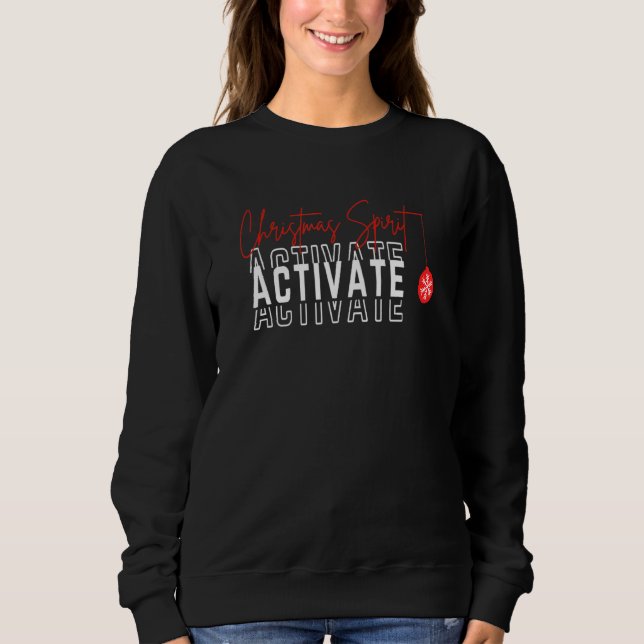 Camiseta Ativação do Espírito de Natal (Frente)