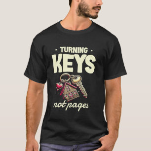 Camiseta Ativando Chaves Não Páginas Agente Imobiliário