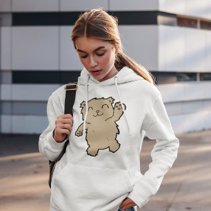 Camiseta Ativando um Urso Sorridente Adorável
