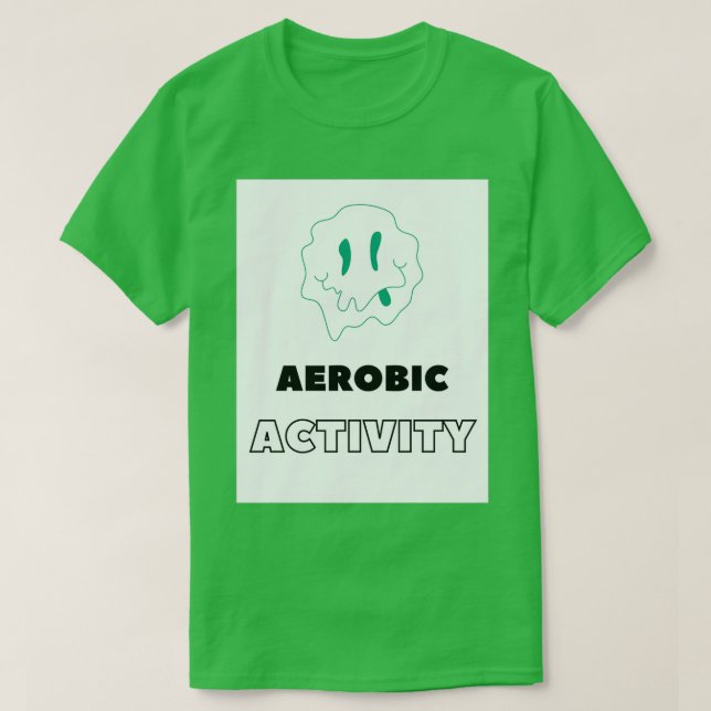 CAMISETA ATIVIDADE AERÓBICA 1 (Frente do Design)