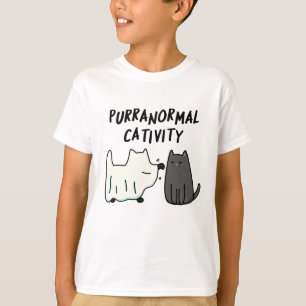 Camiseta Atividade Purranormal Piada engraçada de Halloween