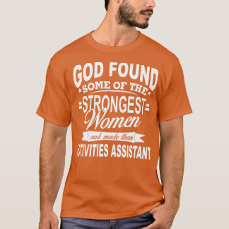 CAMISETA ATIVIDADES ASSISTENTE A DEUS FOUD
