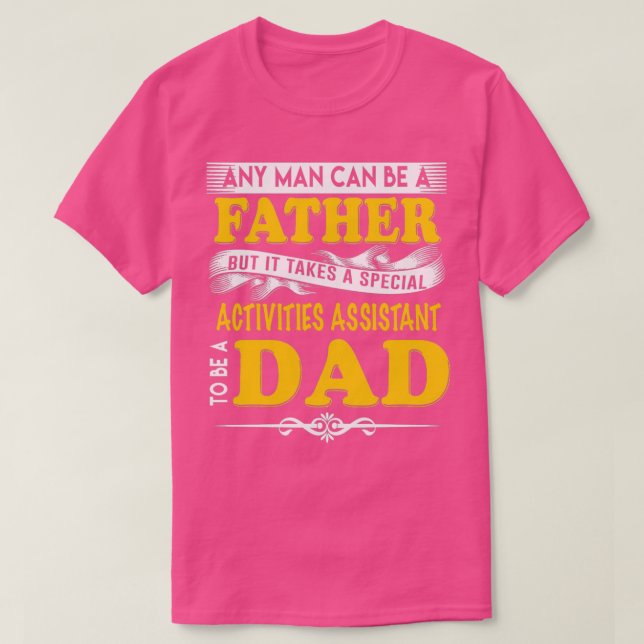 CAMISETA ATIVIDADES — PAI ASSISTENTE (Frente do Design)