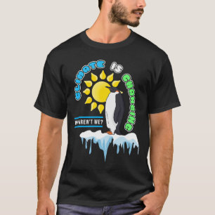 Camiseta Ativismo ambiental O clima está mudando a mãe