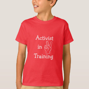 Camiseta Ativista no Treinamento