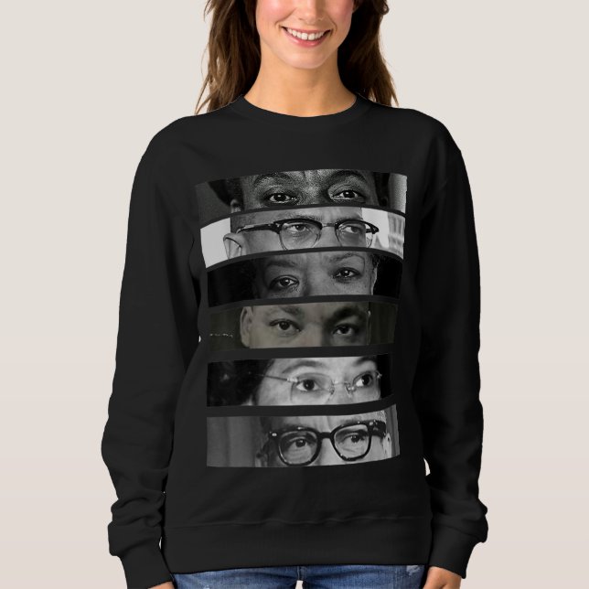 Camiseta Ativistas dos Direitos Civis do Mês da História Ne (Frente)