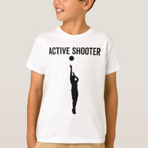 Camiseta Ativo Atirador Espetáculo Engraçado Esporte Humor