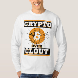 Camiseta Ativos Bitmoney Crypto Over Clout™ Sobre Algoritmo