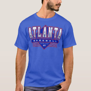 Camiseta Atlanta Baseball Retro Vintage Braves inspira 90 a