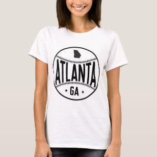 Camiseta Atlanta Baseball Themed