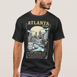 Camiseta Atlanta City Georgia In The Empire City