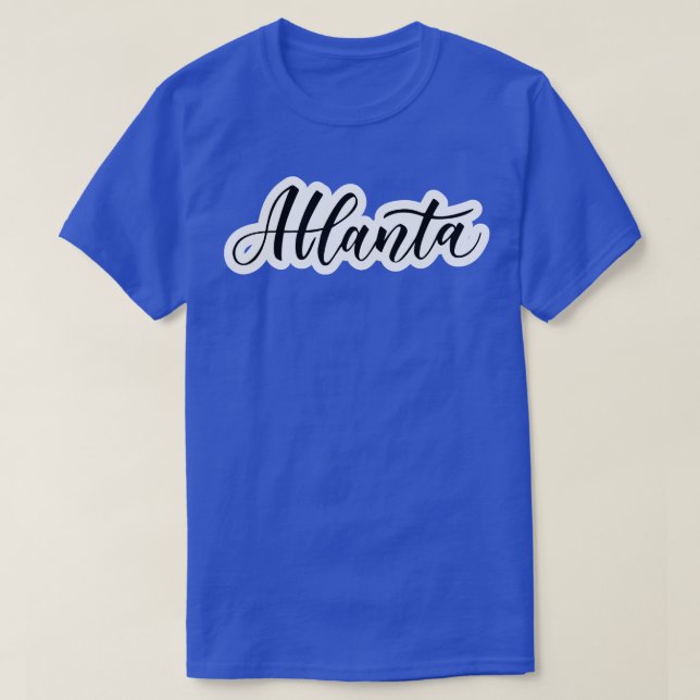 Camiseta Atlanta City in Georgia 3 (Frente do Design)
