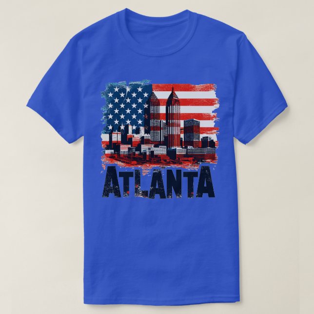 Camiseta Atlanta City TSirt (Frente do Design)