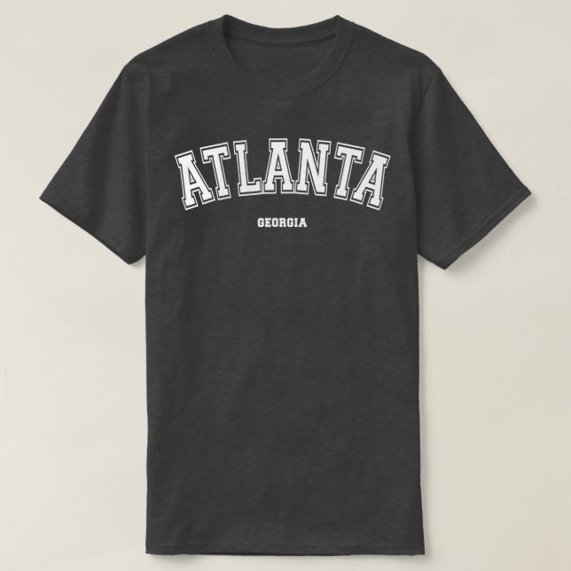 Camiseta Atlanta Georgia (Frente do Design)