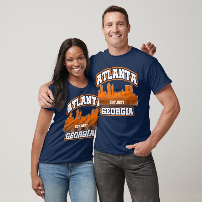 Camiseta Atlanta, Geórgia (Unissex)